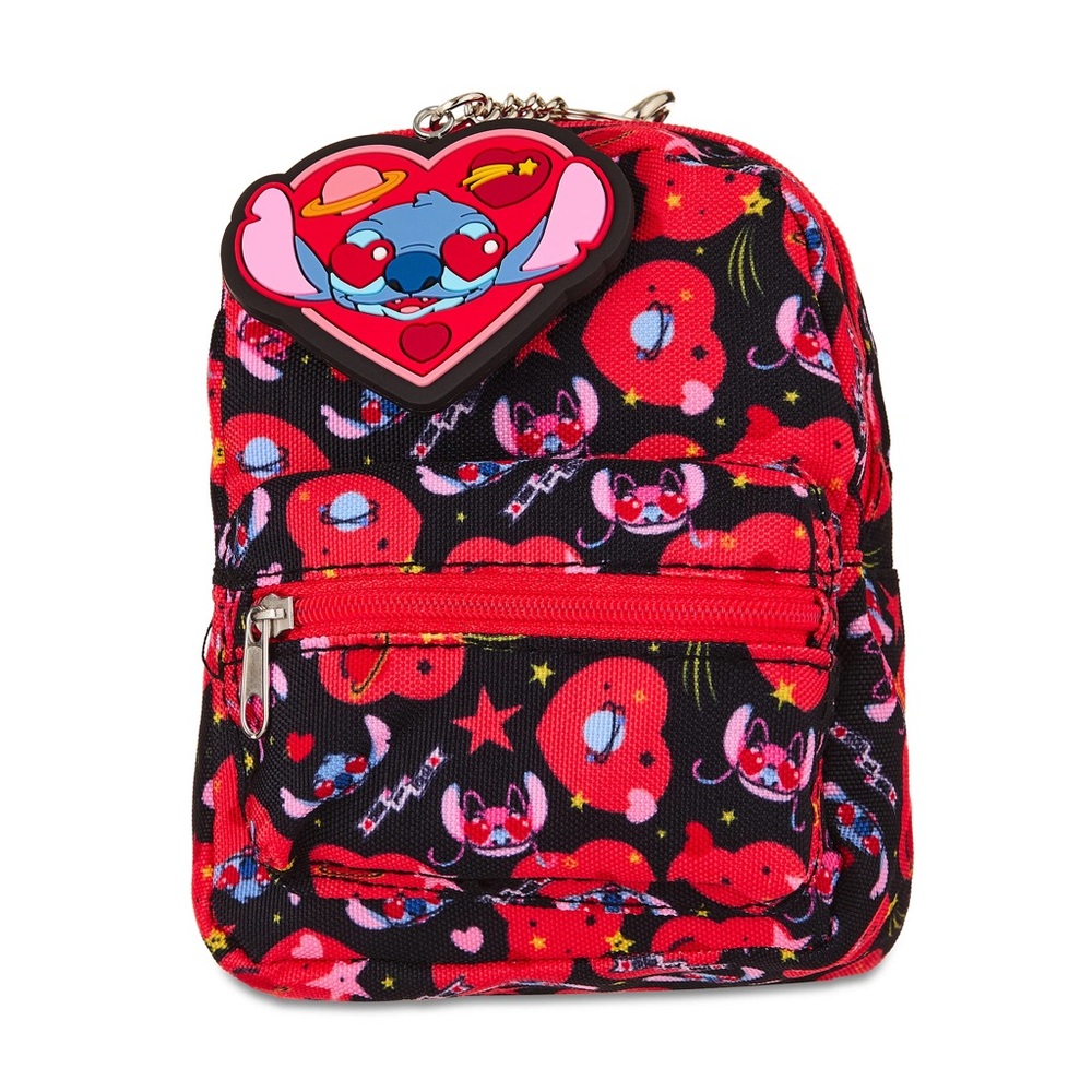Disney Red and Black Stitch Kids Keychain & Plush